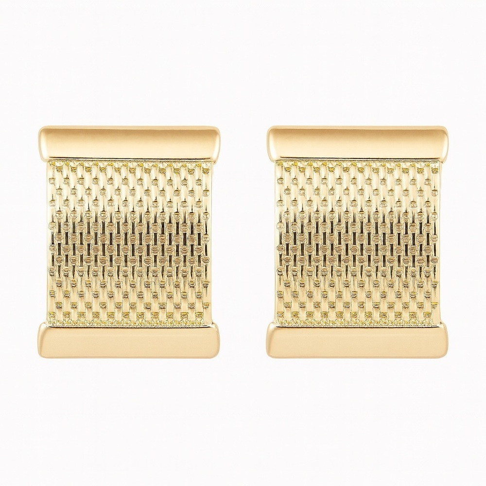 NEW | 18K Gold Plated Luxury Textured Earrings ⚜️